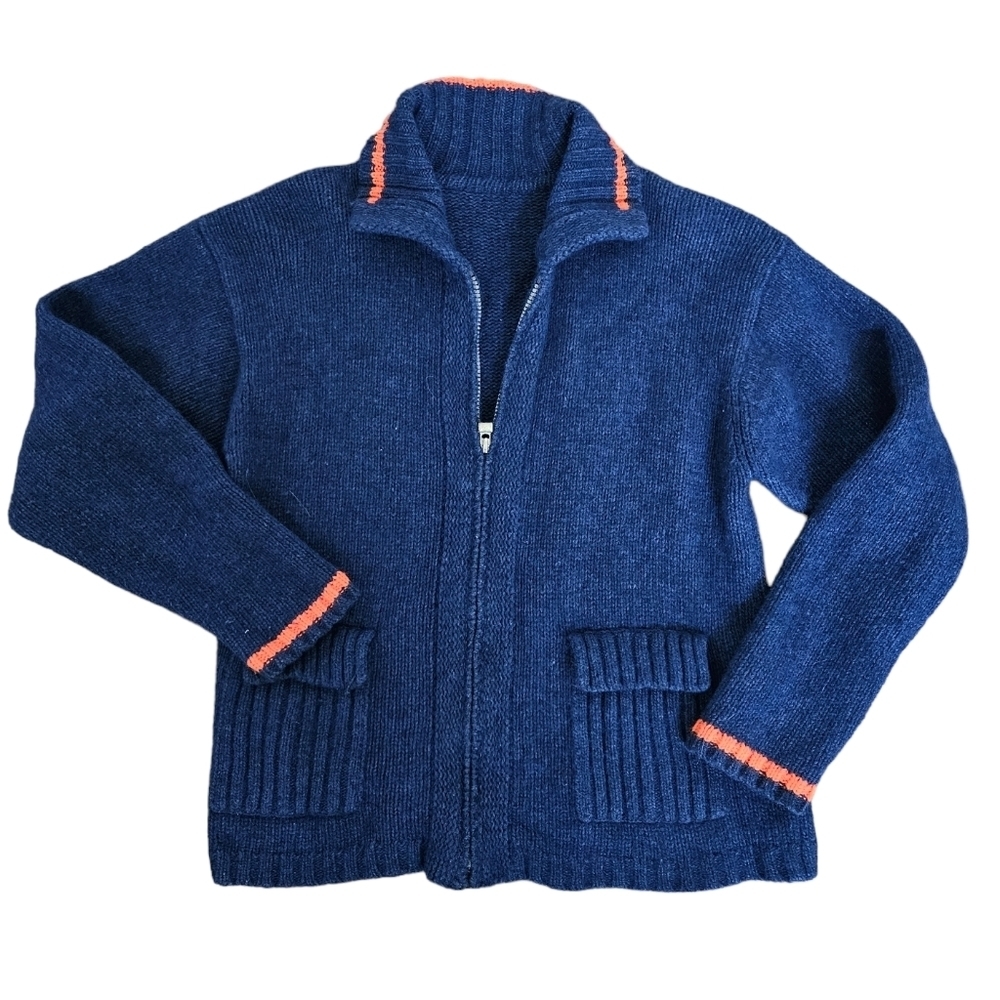 Navy vintage sweater, size s